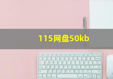 115网盘50kb