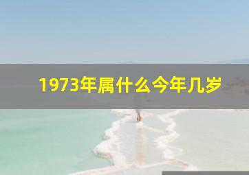 1973年属什么今年几岁