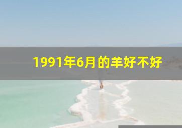 1991年6月的羊好不好