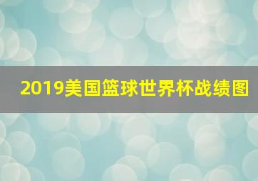 2019美国篮球世界杯战绩图