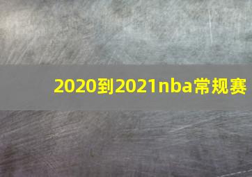 2020到2021nba常规赛