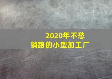 2020年不愁销路的小型加工厂