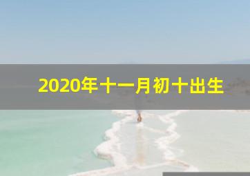 2020年十一月初十出生