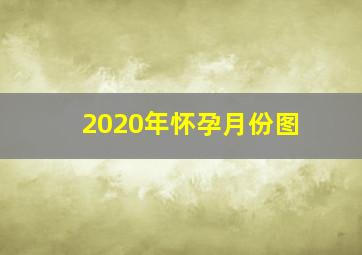 2020年怀孕月份图