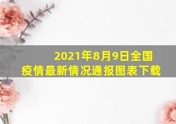 2021年8月9日全国疫情最新情况通报图表下载