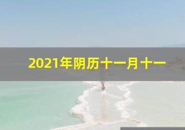 2021年阴历十一月十一