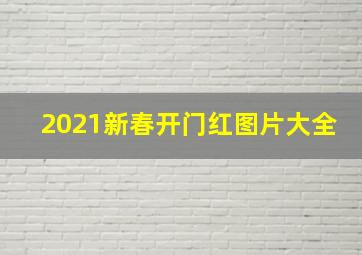 2021新春开门红图片大全