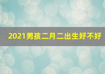 2021男孩二月二出生好不好