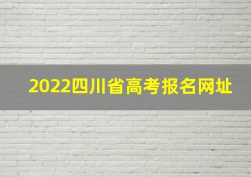 2022四川省高考报名网址