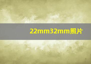 22mm32mm照片