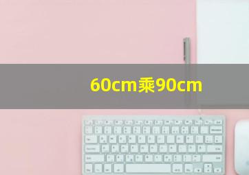 60cm乘90cm