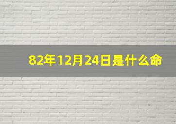 82年12月24日是什么命