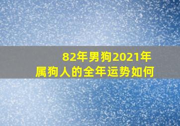 82年男狗2021年属狗人的全年运势如何