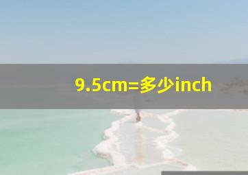 9.5cm=多少inch