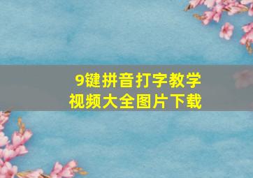 9键拼音打字教学视频大全图片下载