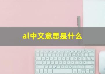 al中文意思是什么