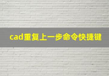 cad重复上一步命令快捷键