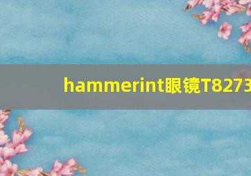 hammerint眼镜T8273