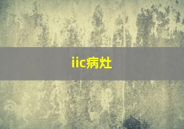 iic病灶