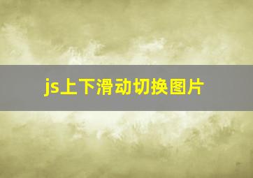 js上下滑动切换图片