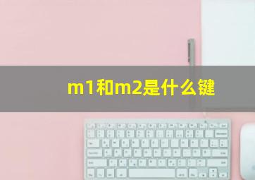 m1和m2是什么键