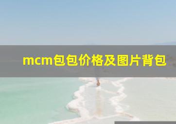 mcm包包价格及图片背包