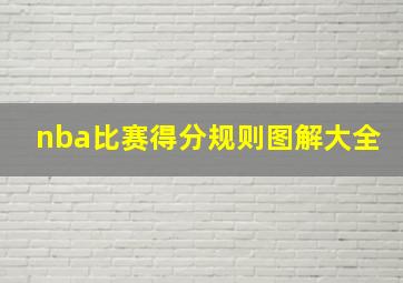 nba比赛得分规则图解大全