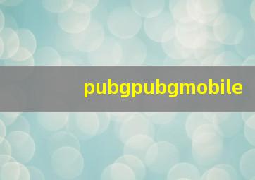 pubgpubgmobile