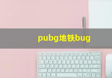 pubg地铁bug