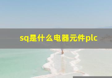 sq是什么电器元件plc