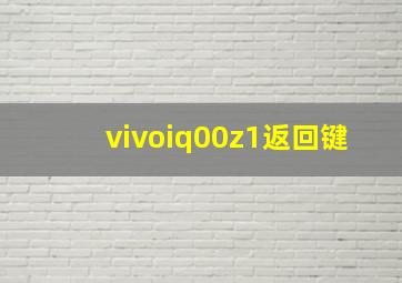 vivoiq00z1返回键