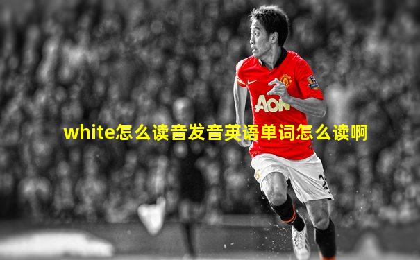 white怎么读音发音英语单词怎么读啊