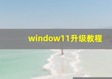 window11升级教程