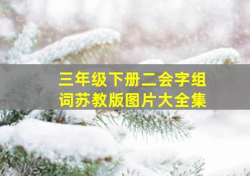 三年级下册二会字组词苏教版图片大全集