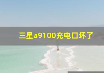 三星a9100充电口坏了