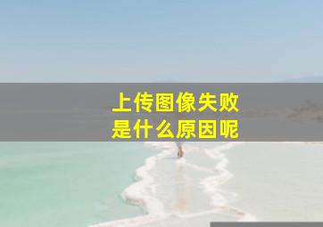 上传图像失败是什么原因呢