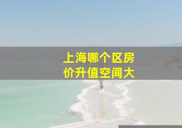 上海哪个区房价升值空间大