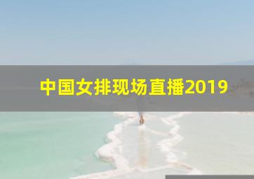 中国女排现场直播2019