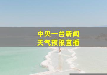 中央一台新闻天气预报直播