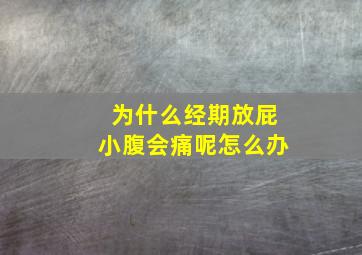 为什么经期放屁小腹会痛呢怎么办