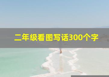 二年级看图写话300个字