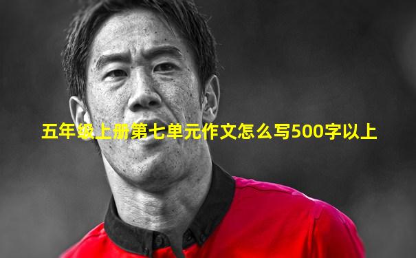 五年级上册第七单元作文怎么写500字以上