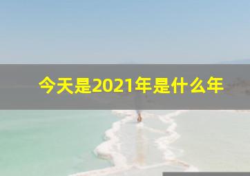 今天是2021年是什么年