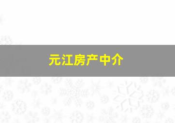 元江房产中介