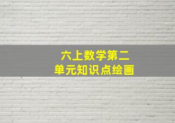 六上数学第二单元知识点绘画