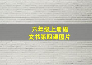 六年级上册语文书第四课图片