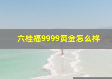 六桂福9999黄金怎么样