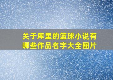 关于库里的篮球小说有哪些作品名字大全图片