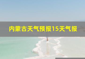 内蒙古天气预报15天气报