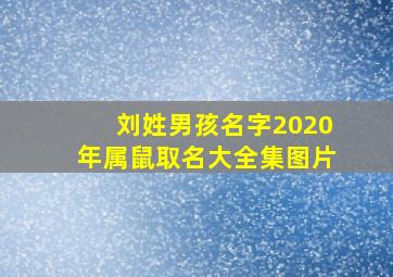 刘姓男孩名字2020年属鼠取名大全集图片